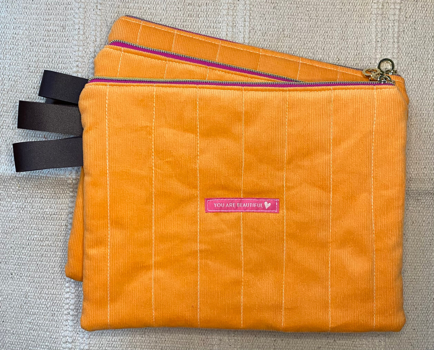 iPad Quilted Sleeve. Corduroy iPad Sleeve